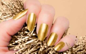 The Rules of Golden Nail Polish
