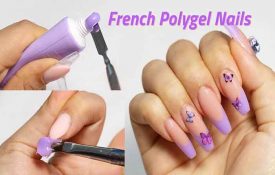 How to do French manicure with polygel?
