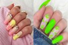 Wake up your outfits with neon nails