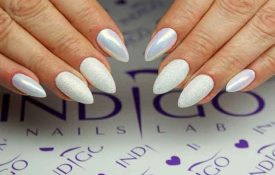 Nail art: achieving the rubbed effect