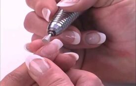 Uses of an electric nail drill