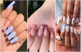 How to make a sugar effect on your nails?