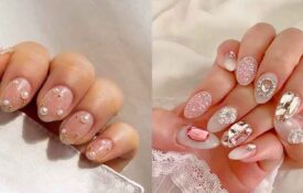Wedding manicure: combine jewelry and varnish with your outfit!